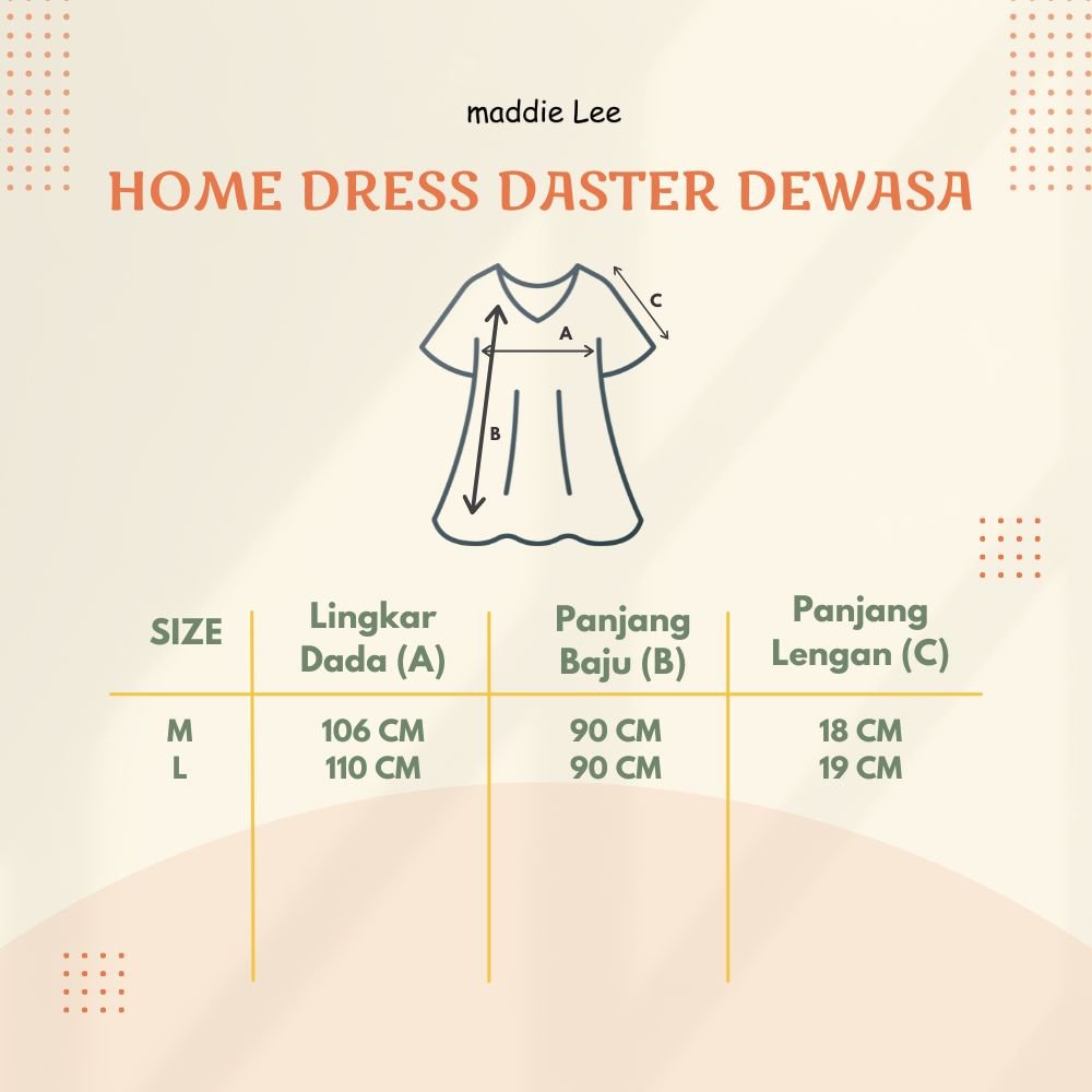 Size Chart Duck Dws - DRESS