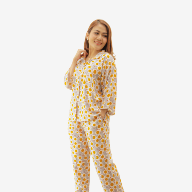 SUNNY SIDE FLOWER PJJ DEWASA